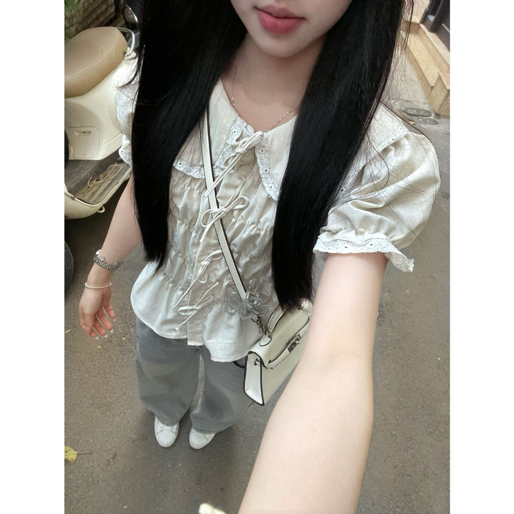 Áo  Len Cổ Bẻ Kẻ Sọc Đỏ Trắng – Chất Len Mềm Mịn, Phong Cách Trẻ Trung Năng Động HA1 | BigBuy360 - bigbuy360.vn