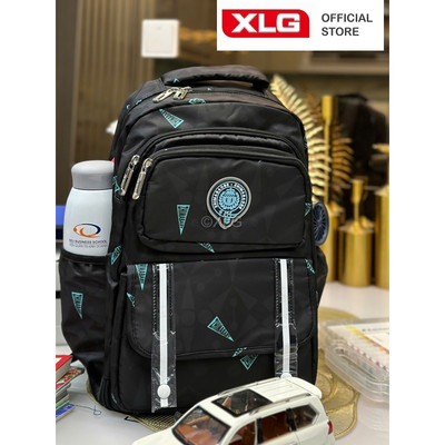 BALO LOGO BLUEBLACK SM học sinh THCS/THPT Chống Gù Lưng, Siêu Nhẹ, Quai Đeo Thoáng Khí, An Toàn
