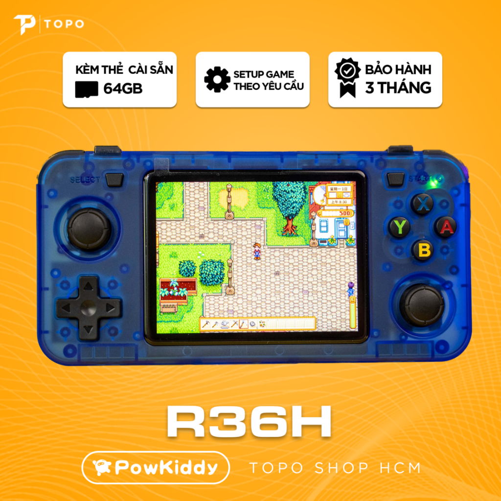 Máy chơi game R36H - Cài sẵn ArkOS mới nhất + game Port + game hay chọn lọc