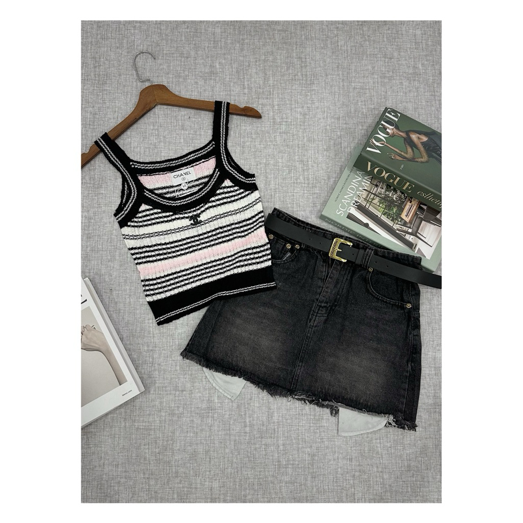 SET ÁO VÁY KÈM BELT