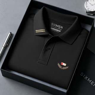 Áo polo nam cao cấp Thêu đẹp [Tặng Kèm Hộp Quà] vải cá sấu FeelMax thoáng mát -  Victory SIXMEN
