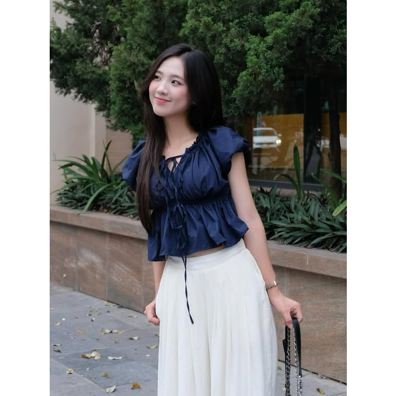 Áo Quây Nữ Nơ To Dáng Xoè Tiểu Thư Sang Chảnh Hot Trend  Năm 2026 HH6 | BigBuy360 - bigbuy360.vn