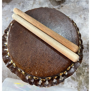 Dùi nhỏ đánh trống múa lân mini (1 cặp dài 22cm)