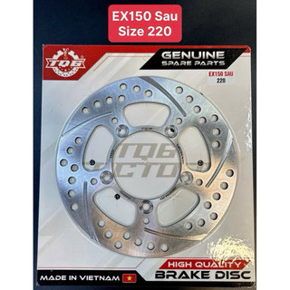đĩa thép TQ6 Ex150 Vario Vario160 ab150 sau ex135 winner WinnerX Lead abs sh350 Shvn các đời - 4lỗ yamaha thông dụng