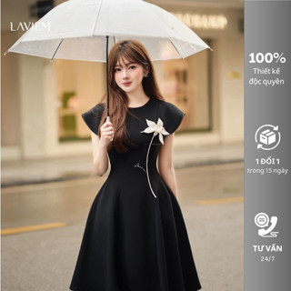  LAVIEM - Váy khoét tay đính kết hoa - Yabi Dress 