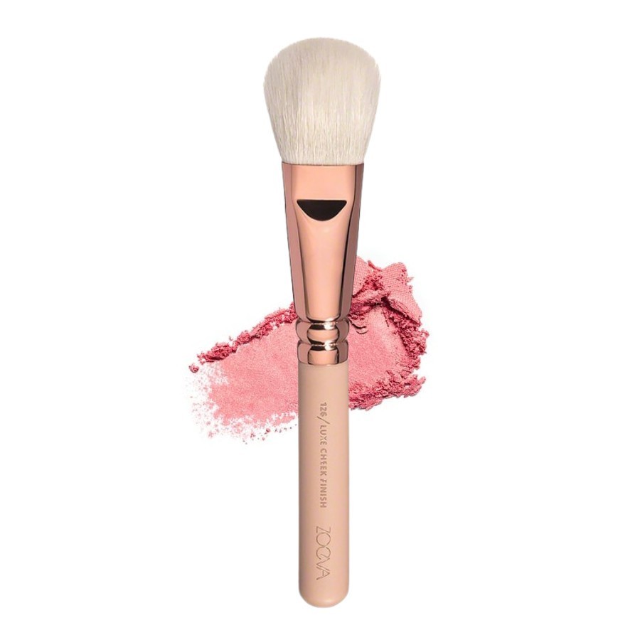 Cọ Trang Điểm Đánh Má Hồng ZOEVA 126 Rose Gold Luxe Cheek Finish Brush