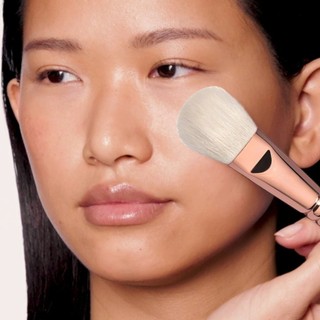 Cọ Trang Điểm Đánh Má Hồng ZOEVA 126 Rose Gold Luxe Cheek Finish Brush