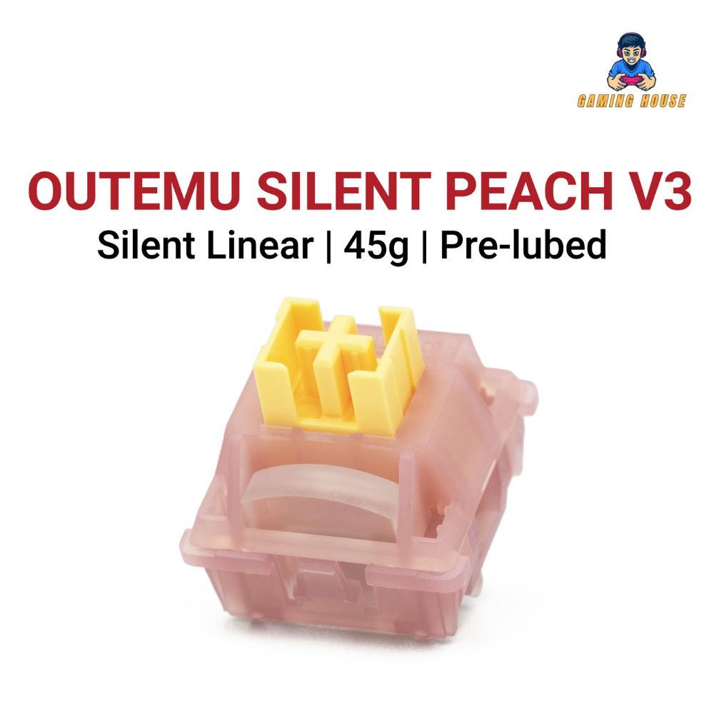 Combo 30 Switch silent Outemu V3 5 pin - chất liệu POM dành cho các dòng phím cơ mạch 5 pin ( trục phím cơ ) | BigBuy360 - bigbuy360.vn