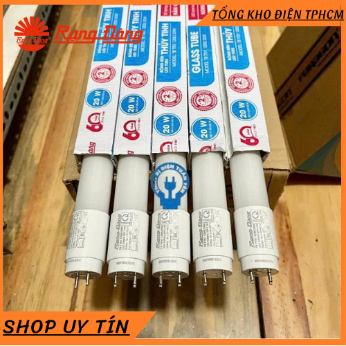 (Rạng Đông) Bóng đèn LED Tuýp 1.2m thủy tinh 20W Rạng Đông, siêu sáng, tiết kiệm điện, Model: T8 TT0