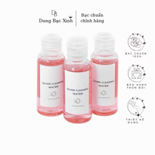 Nước rửa trang sức bạc , dung dịch làm sáng bóng bạc như mới - nước rửa trang sức bạc Dung Bạc Xinh