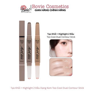  Tạo Khối + Highlight 2 Đầu Dạng Kem Too Cool For School Dual Contour Stick 