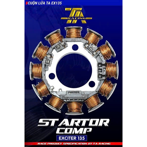 Cuộn Lửa Xe Exciter Winner Wave TA Racing Chính Hãng Độ Cực Mạnh tốc độ sạc nhanh hơn lửa zin