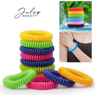 Vòng Tay Đuổi Muỗi EVA Vòng Tay Dây Đuổi Muỗi Tinh Dầu Phù Hợp Hoạt Động Ngoài Trời - JULEP BEAUTY