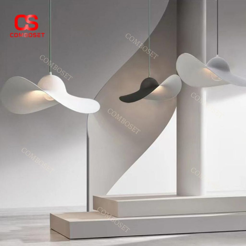 Đèn Chùm Nghệ Thuật Hình Mũ Nón Xoè Decor Cửa Hàng Thời Trang