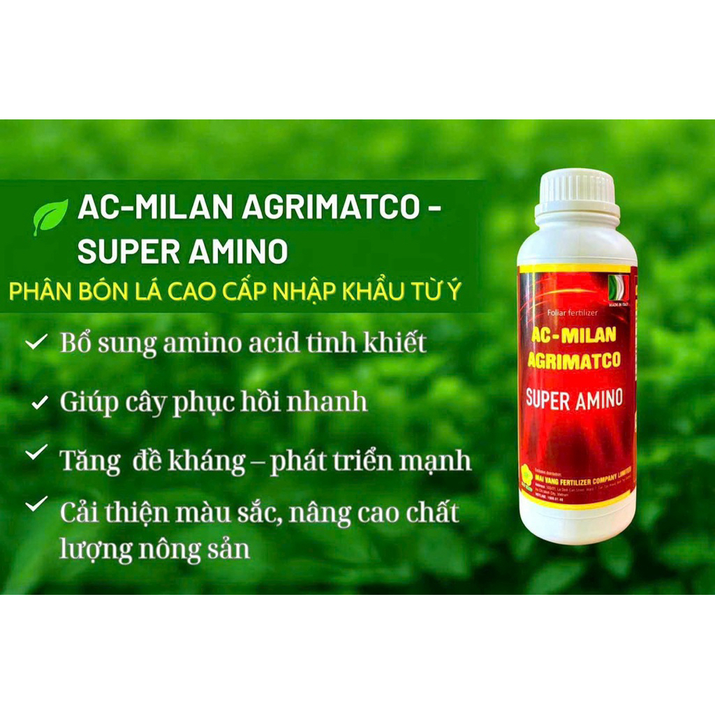 AC MILAN chai 1 lít