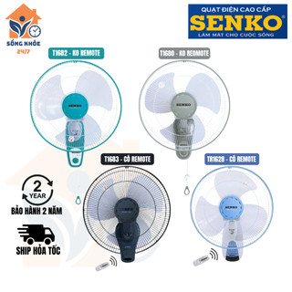  Quạt Treo Tường SENKO TR1628 TR1683 Có Remote T1680 T1682 1 Dây Chính Hãng Bảo Hành 24 Tháng 