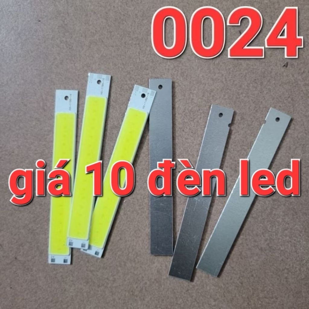 10 bảng đèn led cob 3.2v 16 chip led nhỏ ánh sáng trắng