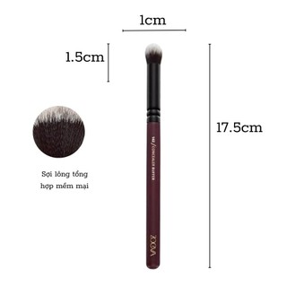 Cọ Trang Điểm Che Khuyết Điểm Đầu Tròn ZOEVA Opulence Vegan Concealer Buffer 142