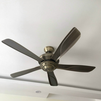 Quạt trần trang trí Supervilighting 5 cánh trang trí phòng khách phòng ngủ 816 bảo hành 48 tháng