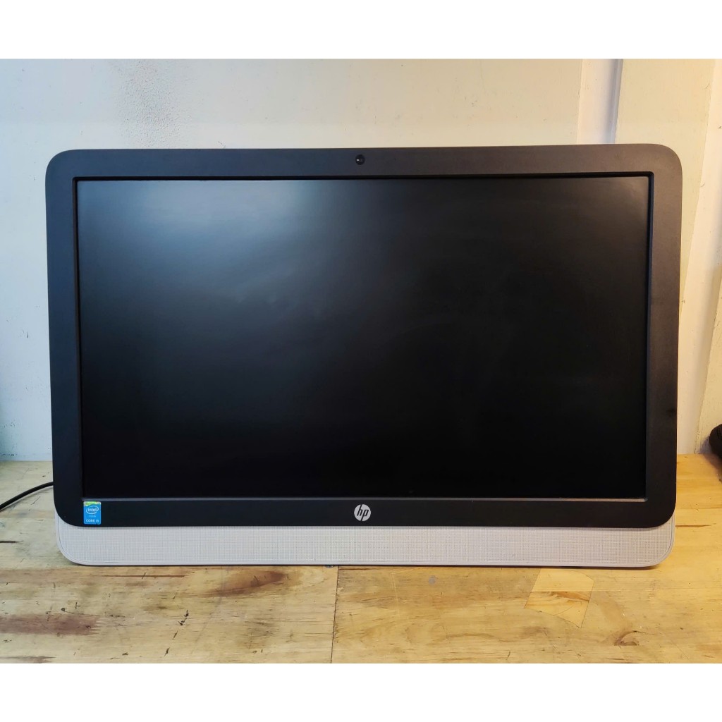 Máy tính liền màn All In One HP Core i5 Ram 8G SSD màn 23" Full HD đủ phím chuột webcam loa mic wifi, sẵn cắm là dùng