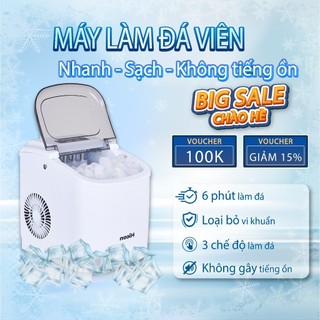  Máy Làm Đá Viên Siêu Tốc Hicon 6 Phút Tủ Làm Đá Mini | Công Suất Lớn – Tiết Kiệm Điện – Giữ Lạnh 8h 