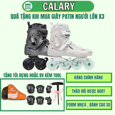 [ Tặng Túi Đựng Giày Hoặc Bảo Hộ] Giày Patin Người Lớn Centosy - Flying Eagle X3- Form Nhựa Chắc Chắn Bánh Cao Su Đặc