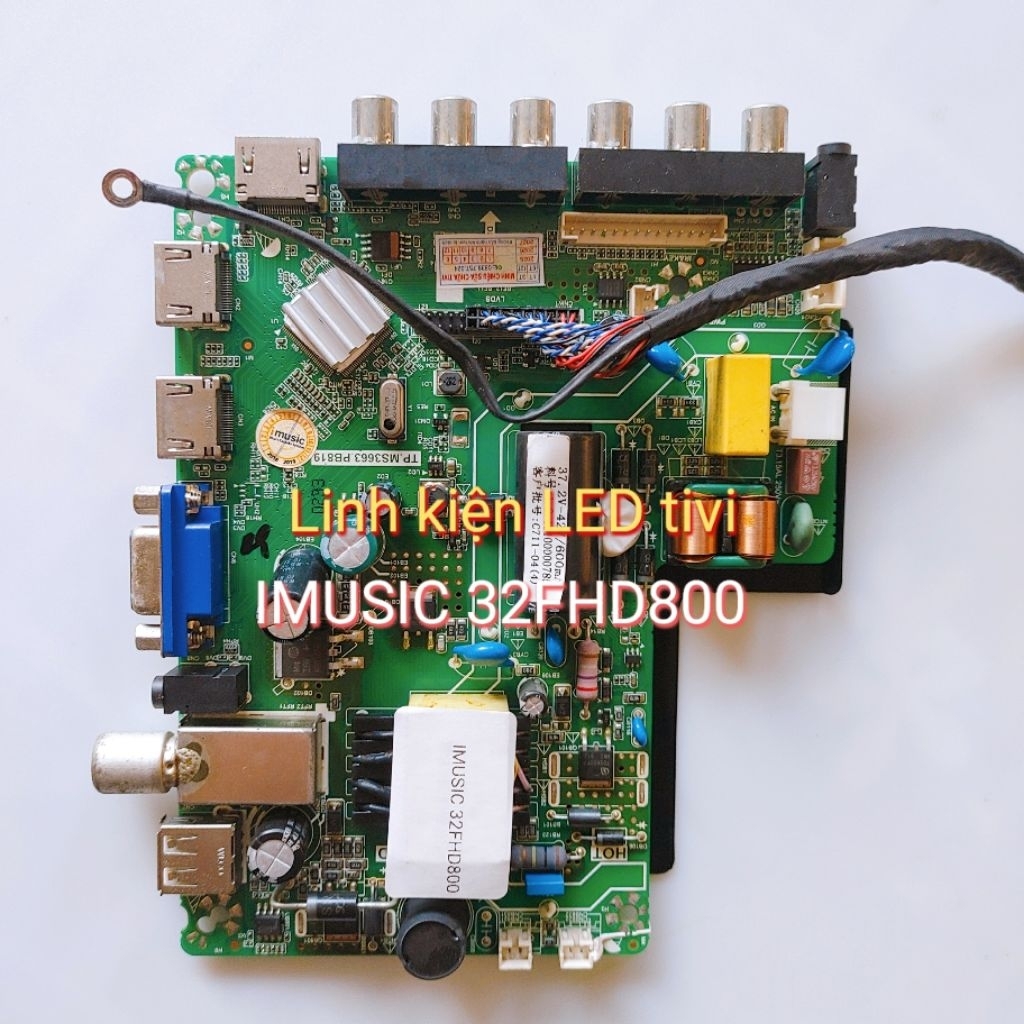 Bo khiển liền nguồn tivi IMUSIC 32FHD800