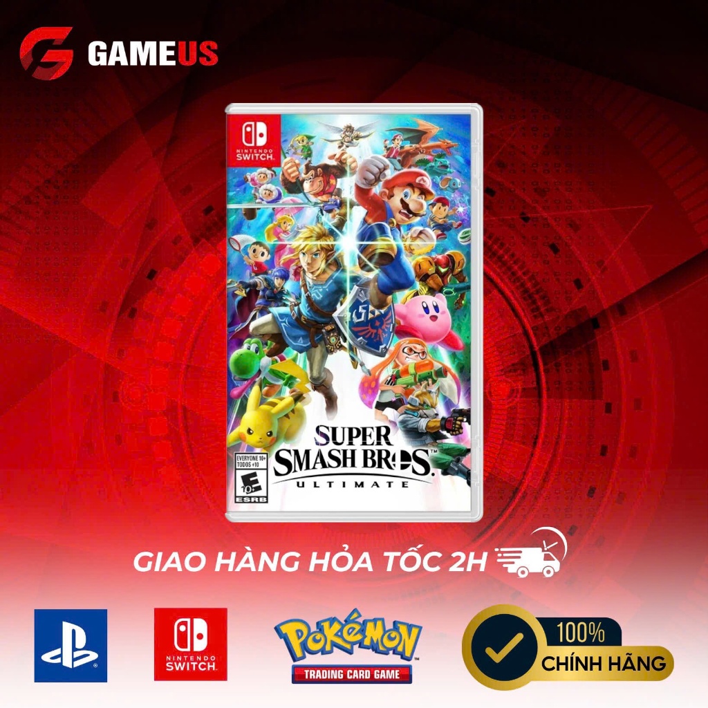 Game Nintendo Switch : Super Smash Bros. Ultimate Hệ US