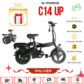  Xe đạp điện gấp gọn G-Force C14 động cơ 400w. Xe điện trợ lực gấp gọn bỏ cốp tiện lợi. BH 12 tháng 