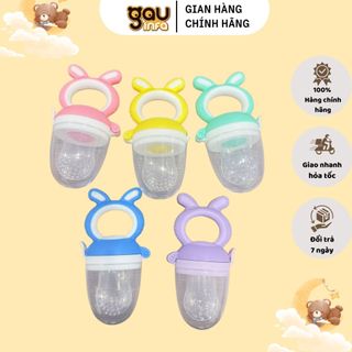 “Núm Ngậm Trái Cây Hình Thỏ – An Toàn, Dễ Cầm, Thiết Kế Thời Trang Cho Bé”
