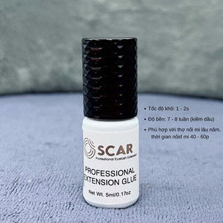 Keo Oscar 5ml (đen 5ml và vàng 5ml)mùa hè và lạnh
