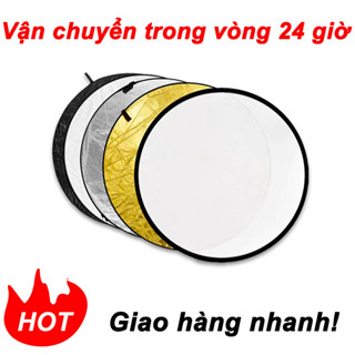 Tấm bổ sung nhiếp ảnh chuyên nghiệp,Khung phản chiếu Selfie,Phụ kiện chụp ảnh 60/80/110cm Portable Đèn