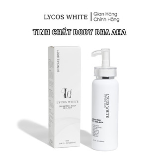  Tinh Chất Peel Dưỡng Body BHA AHA - Không Bong Tróc Dưỡng Body Lycos White 