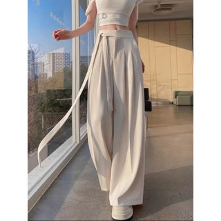  Quần Tây Ống Rộng Giả Váy Cột Nơ   Bigsize 40- 75kg  ống rộng 40cm dài 100cm  chất ruby cao cấp tôn dáng- Mã 18 