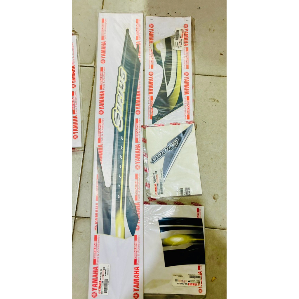 Decal xe Tem Sirius 110 Xanh Lục