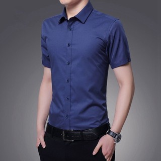 Áo sơ mi, áo sơ mi nam chất lụa mềm mịn form chuẩn thời trang