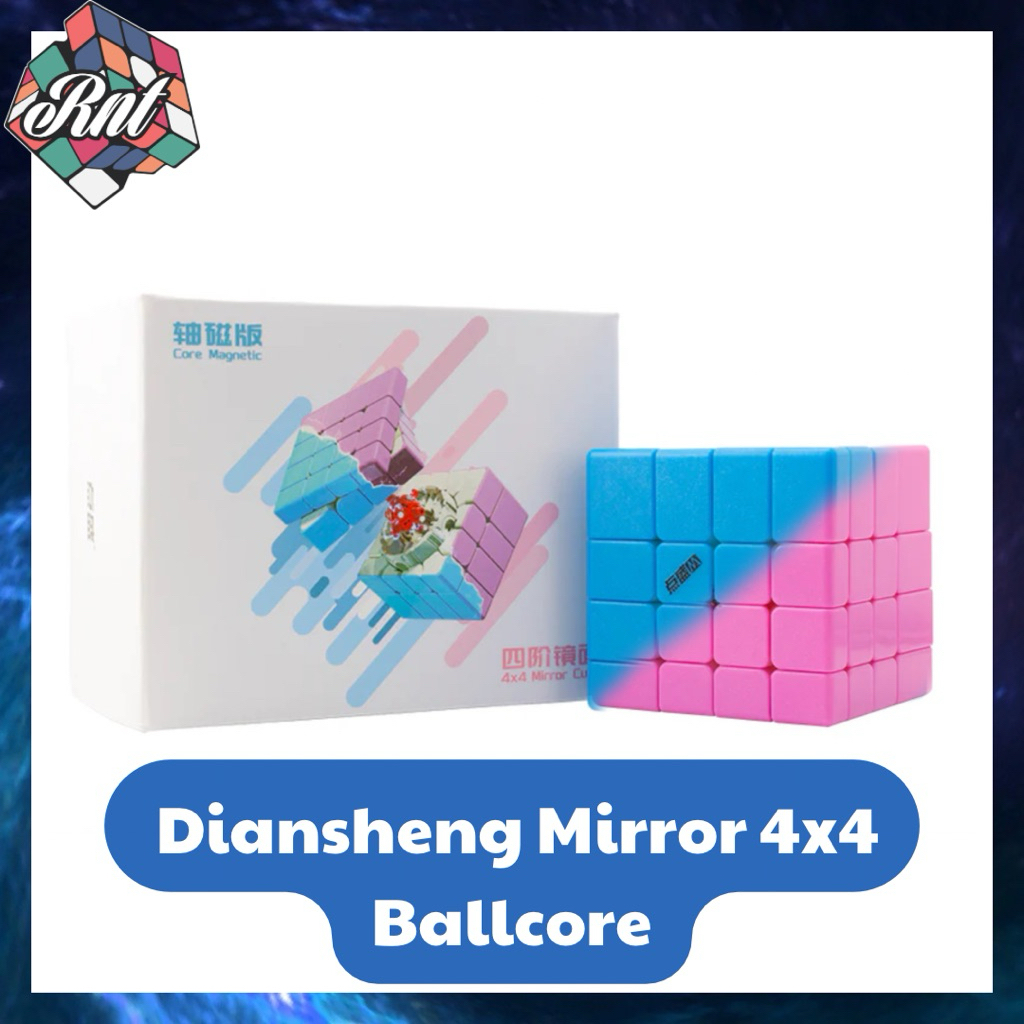 Rubik Diansheng Mirror 4x4 Ballcore full nam châm