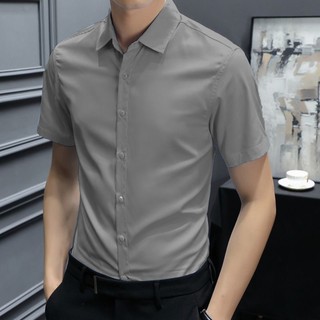 Áo sơ mi, áo sơ mi nam chất lụa mềm mịn form chuẩn thời trang
