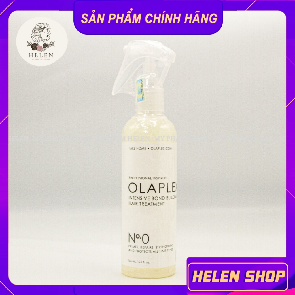 OLAPLEX Tinh Chất Dưỡng Tóc Chắc Khỏe & Phục Hồi Hư Tổn Olaplex No.0 Intensive Bond Building 155ml