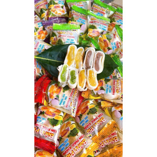 Combo bánh pía mini mix vị,bánh in mix vị đặc sản sóc trăng túi 500g 