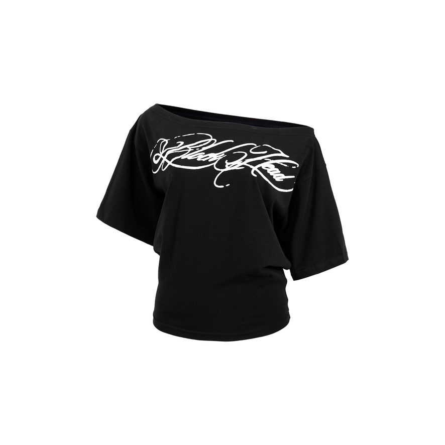  Áo Thun Trễ Vai Nữ | Blockhead Off Shoulder T-shirt 