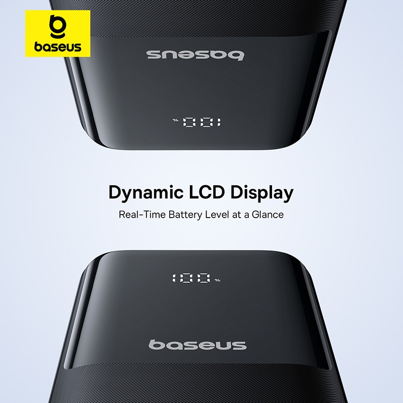 Sạc Dự Phòng Baseus Lipow 22.5W Dual-Cable 20000mAh USB-C & Lightning tích hợp kèm USB to C 3A 0.2m | BigBuy360 - bigbuy360.vn