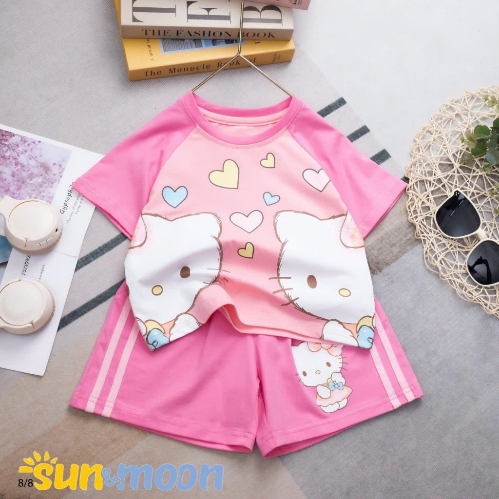 bộ đùi 2 hello kitty hồng