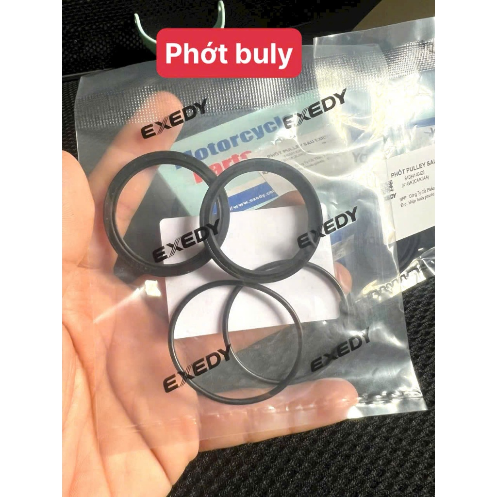 Phớt buly xe ga,Phớt buly EXEDY 4 chi tiết,Phớt buly xe abl,phớt buly xe vison