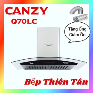 Máy khử mùi kính cong cao cấp canzy q70lc mẫu đời mới hút khoẻ và êm , cz70bds