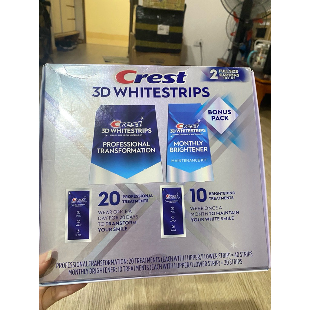 MIẾNG DÁN TRẮNG TRĂNG CREST PROFESSIONAL EFFECTS