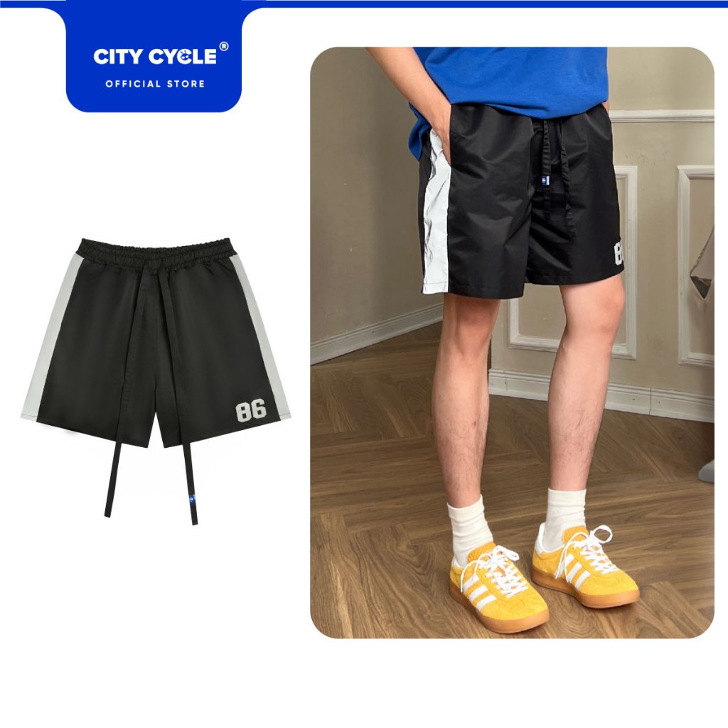 Quần short ngắn nam nữ đùi mùa hè Local Brand Chính Hãng City Cycle Quần short Neon Street