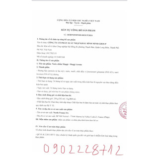 [Date T9/2026] Nước tương Maggi Arome Pháp 800ml