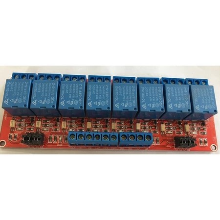 Board relay 8 kênh 24V kích ngõ ra từng Zone