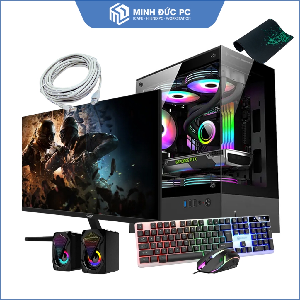 Bộ máy tính Siêu Nhanh i5 i7 chiến mượt game esport LOL, F04, CF, Valorant, PUBG, CSGO